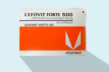 Купить Цефовит (Цефалексин) 500 мг